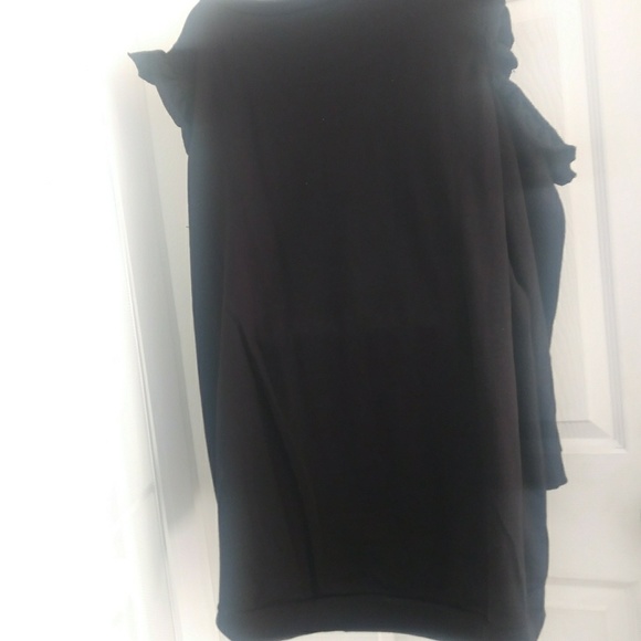 Chelsea Studio cold shoulder ruffle tunic black - Picture 4 of 5